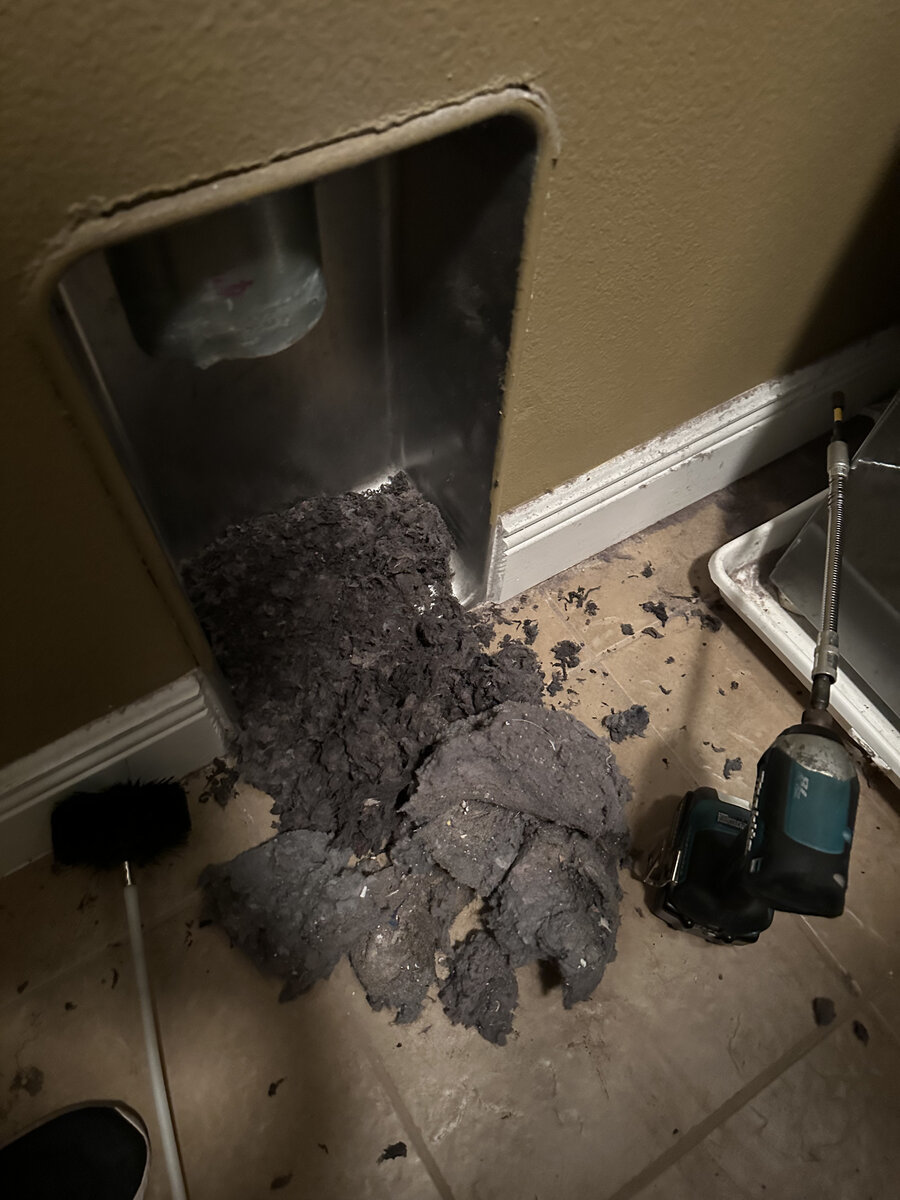 Before HVAC sanitization